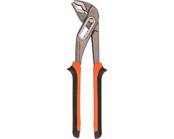 Waterpomptang - 25 cm - metaal/kunststof - gereedschap - klusbenodigdheden - Kniptang voor o.a. vast/losdraaien van koppelingen