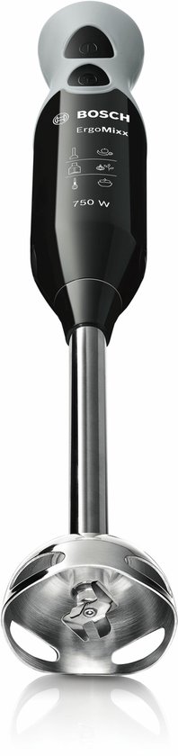 Bosch MSM67170 ErgoMixx - Staafmixer - ijscrusher - 750W - Zwart