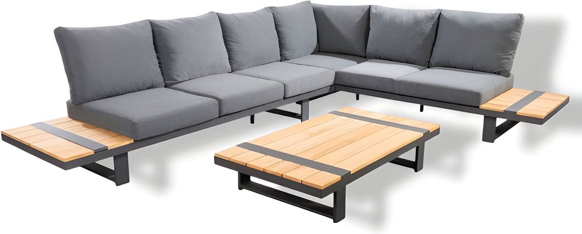 Yoi - Yuwaa Loungeset Hoekset Grijs