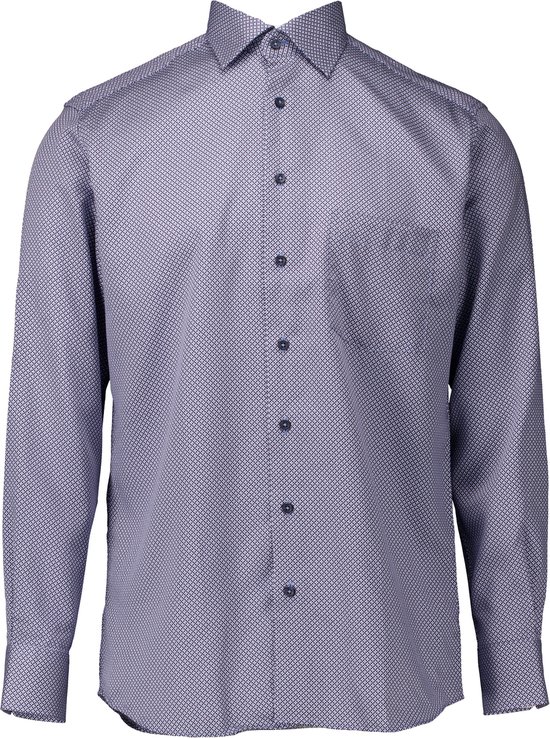 Hemden korte mouw blauw ETERNA main image 0