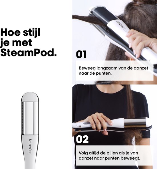 L’Oréal Professionnel Steampod 4.0 - Vierde generatie stijltang met stoomtechnologie