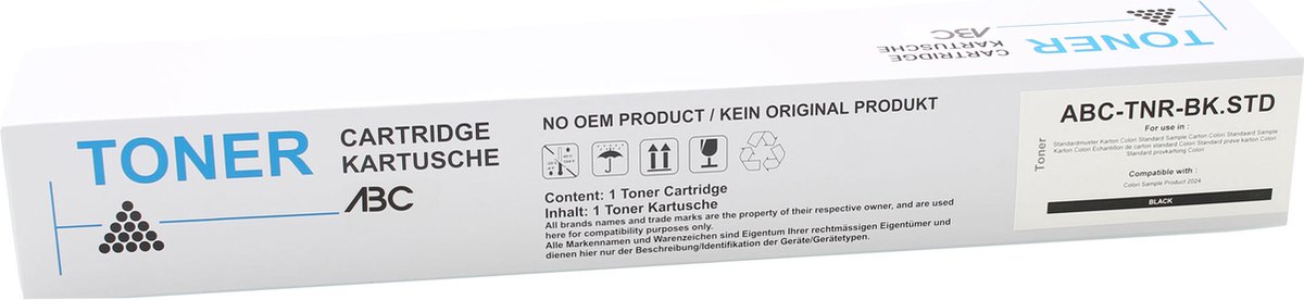 ABC huismerk toner geschikt voor Ricoh 842561 zwart 30000 paginas IM-C2010 IM-C2010A IM-C2510