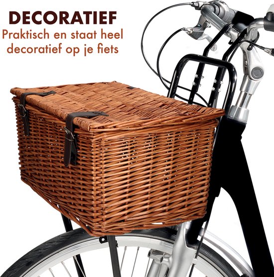Fietsmand/ Bakkersmand Riet