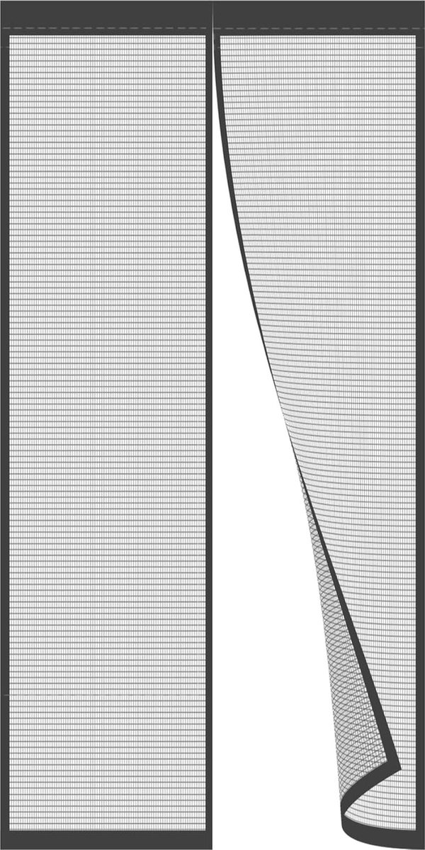 Magnetisch Horren voor Ramen 100x95cm - Anti Muggen Vliegengordijn zonder Boren - Ideaal voor Balkons en Terrassen