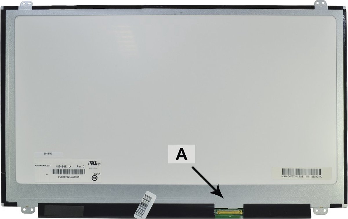 LCD Scherm 15.6" WXGA HD Matt
