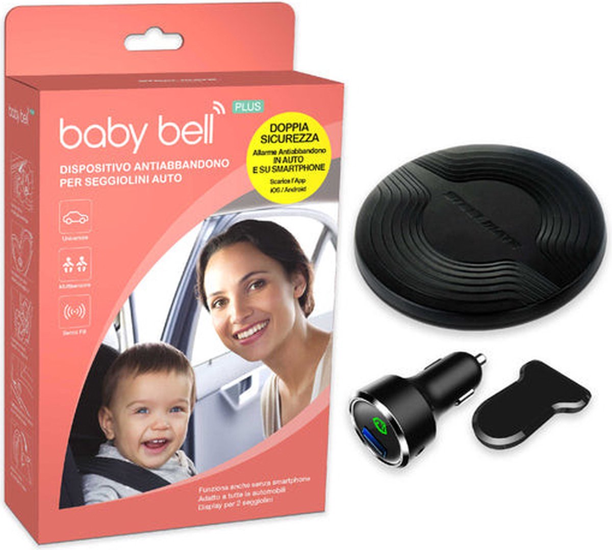 Baby Bell PLUS Baby anti-verlatings apparaat