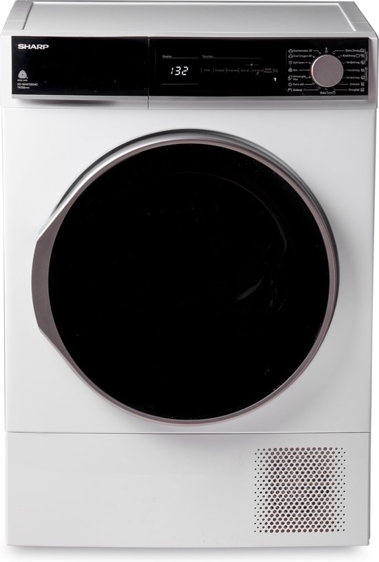 Sharp KDNHH9S8GW3BX A+++ 9kg warmtepomp droger
