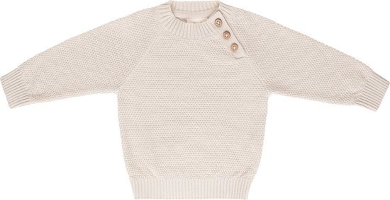 Baby's Only Truitje Willow - Baby truitje - Warm Linen - Maat 56 - 100% ecologisch katoen - GOTS