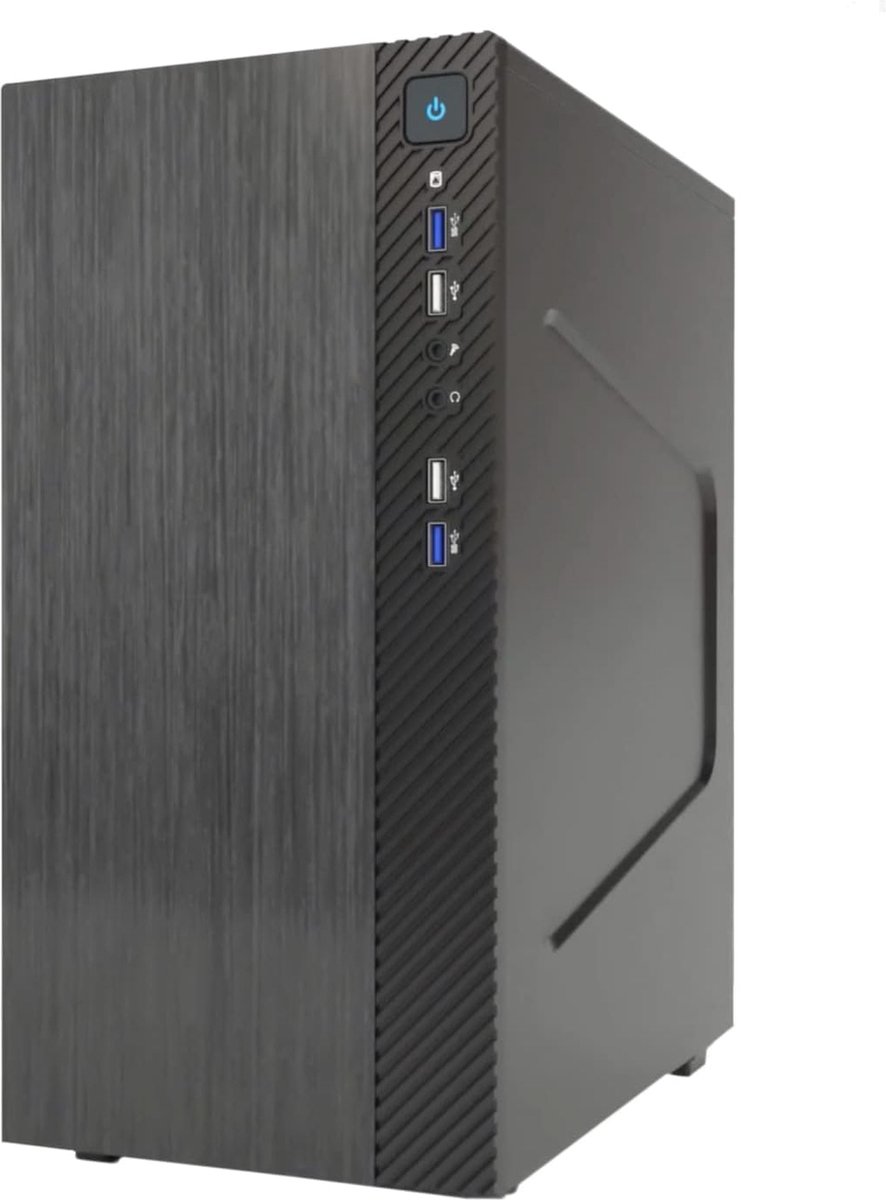 Mini Tower-behuizing MATX met 4 USB-poorten en Geavanceerde Airflow