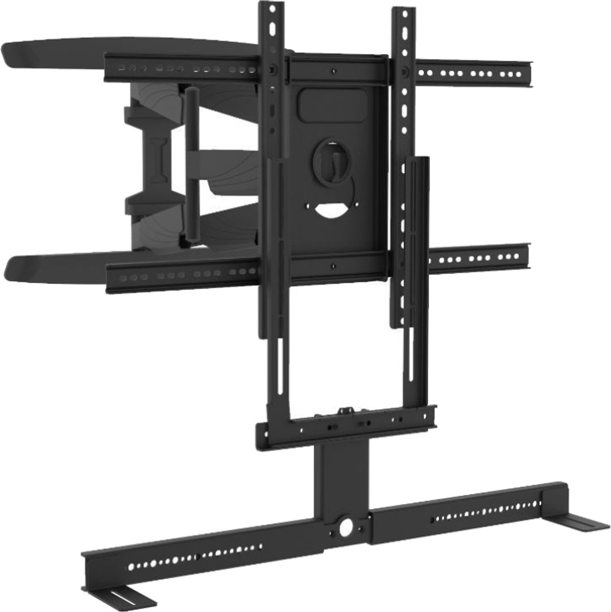 Cavus WME105 CFUNI Draaibare Tv Muurbeugel & Multi Fit Ophangbeugel geschikt voor Soundbar & VESA Tv - 35kg