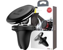 Baseus Magnetische Ventilatierooster Auto Telefoon Houder Zwart