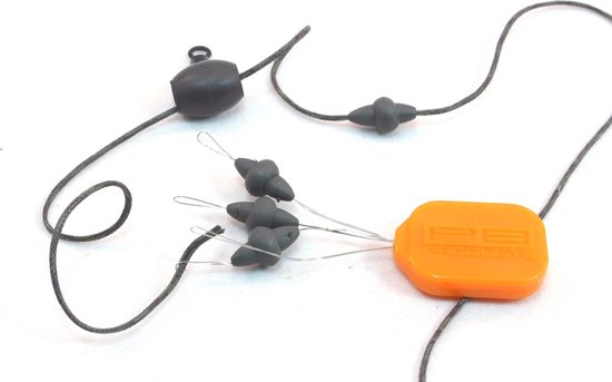 PB Products - Downforce Tungsten - X-small Naked Chod Rubber & Bead - 4 stuks van PB Products — afbeelding 3