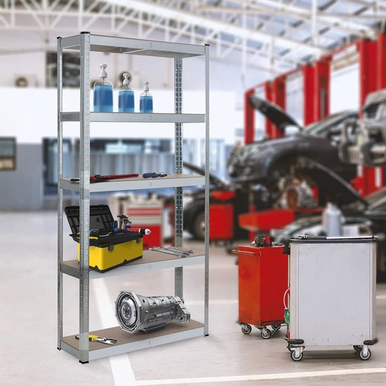 Yaheetech 2 x storage rack 180 x 90 x 45 cm heavy duty