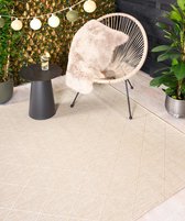 Tapis d'extérieur - Horizon Dune gris 80x150 cm