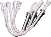 Knaak Olielamp Lont - Glazen Buis - 12 cm - Houder - 3 stuks