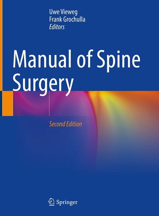 Medicine (R0) - Manual of Spine Surgery - cover