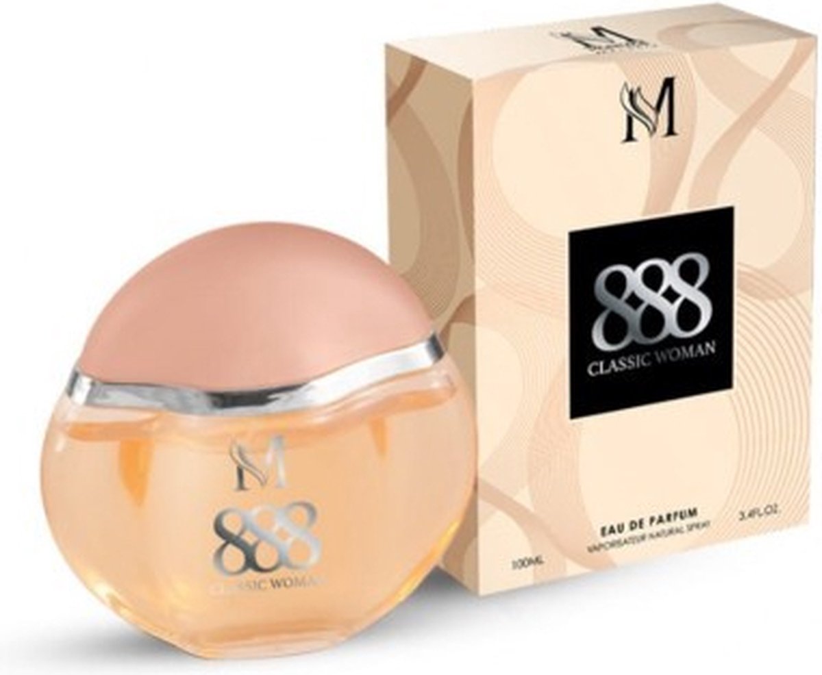 Goedkoopste Bloemige merkgeur - 888 classic - Eau de parfum - 100ml