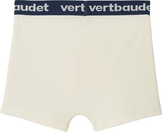 Crème jongensboxershort.