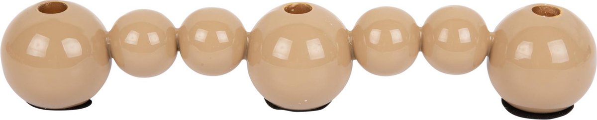 Present Time Kandelaar Bubbles Straight - Bruin - 41x7x7cm - Scandinavisch - IJzer