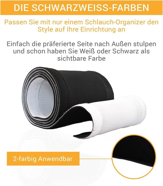 Tuyau De Câble Universel Avec Fermeture Velcro 2 M 20-30 Mm