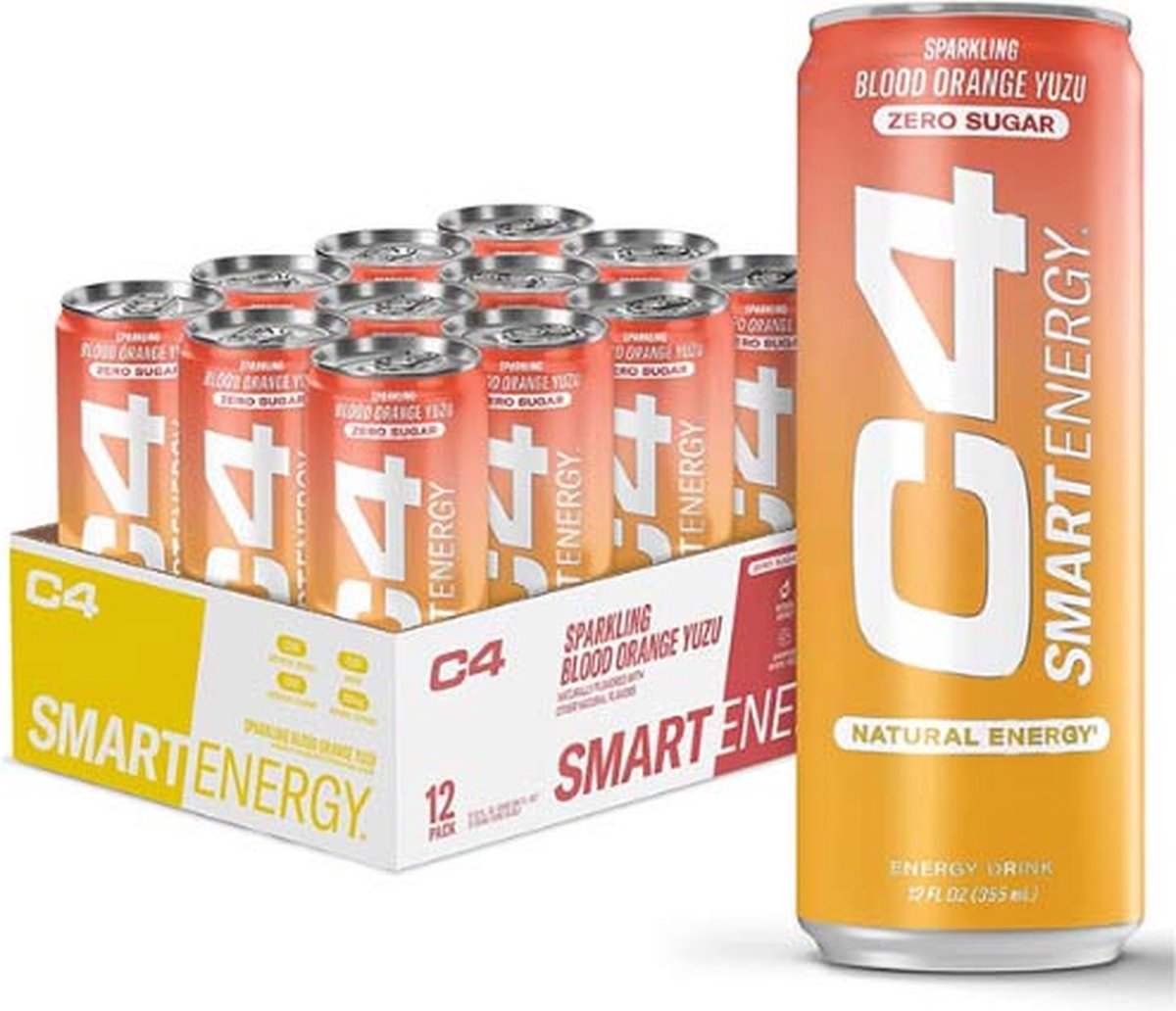 Goedkoopste C4 Smart Energy 12x 330ml Mango