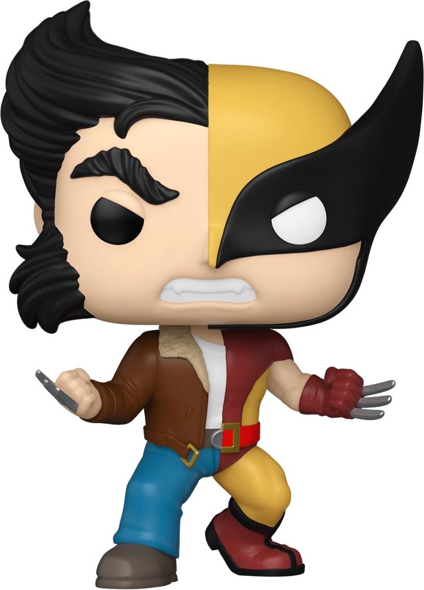 Funko Pop split: marvel - logan/wolverine pop #1433