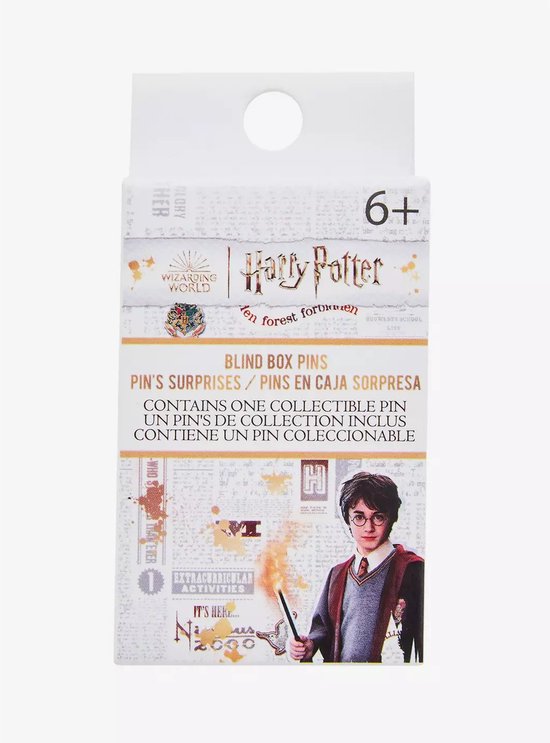 Loungefly Funko Warner Brothers Harry Potter Stained Glass POP! Pin - Épingle Surprise Collection