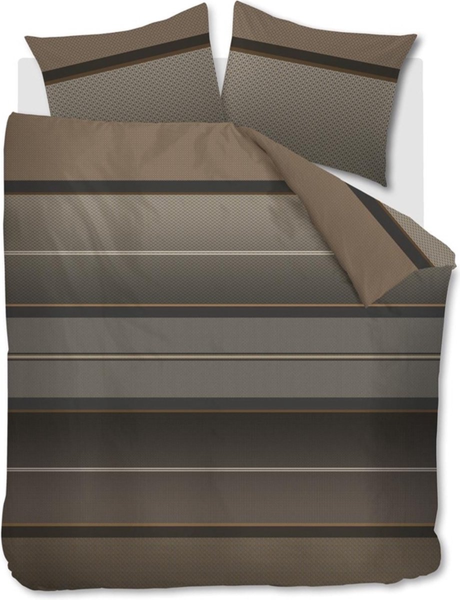 Kardol Runway dekbedovertrek - Tweepersoons - 200x200/220 - Grijs