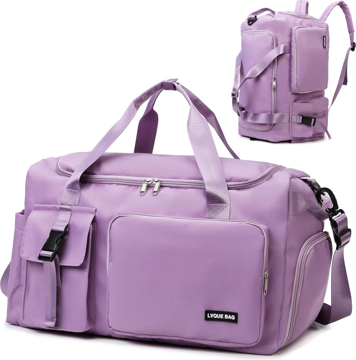 Sac De Transport Pour Tapis De Yoga YOJO – Réversible, Nylon Imperméable, Dimensions 40x43x12 Cm, Bandoulière