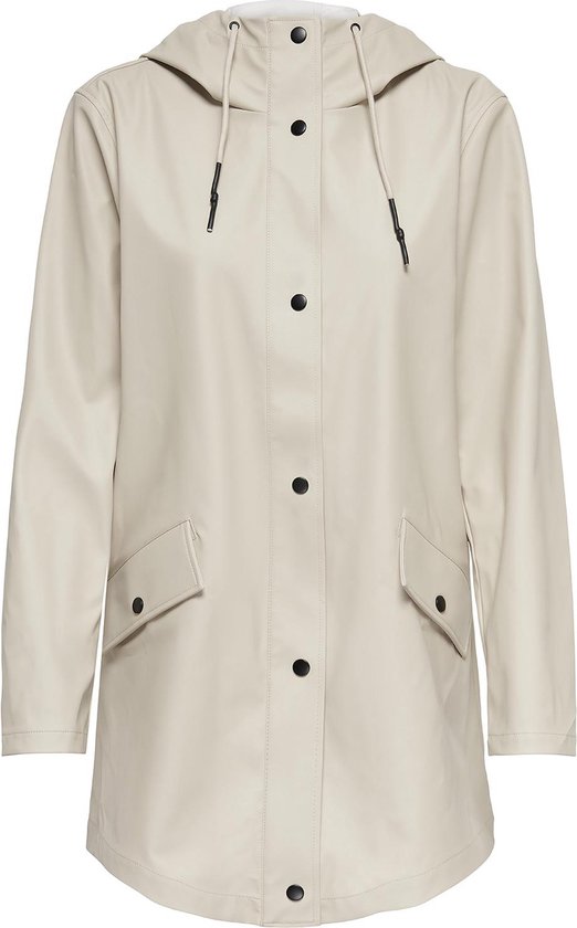 Only Jas Onlelisa Raincoat Otw Noos 15261734 Silver Lining Dames Maat - S