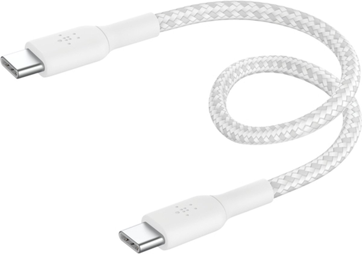 Belkin BoostCharge USB-kabel USB 2.0 0,15 m USB C Wit