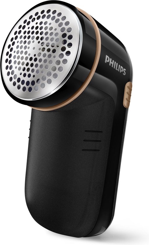 Philips GC026/80 - Pluizenverwijderaar - Kledingontpluizer - Ontpiller met 3 Groottes - Zwart / Koper