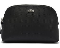 LACOSTE Cosmetische tas Anna Make Up Pouch Noir Krema Zwart