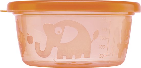 Nûby - Snackkommetjes - Bewaardoosjes - 6 stuks - 300 ml - 3+ maanden van Merkloos — afbeelding 2