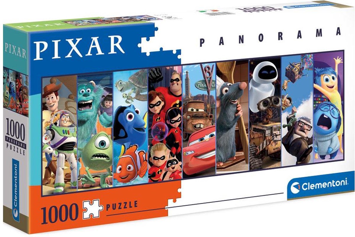 Disney puzzel Pixar Panorama karton 1000-delig