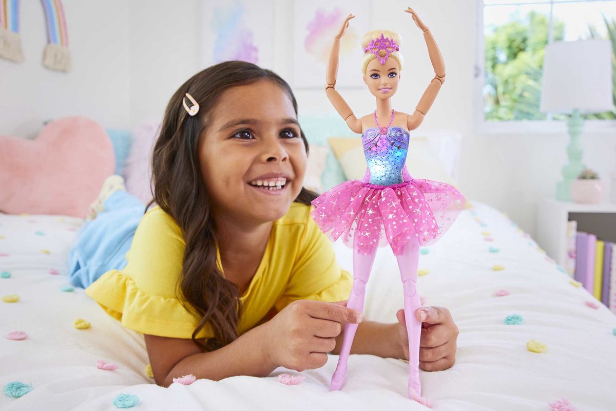 Barbie Dreamtopia - Barbiepop - Blonde ballerina met twinkelende lichten — afbeelding 2
