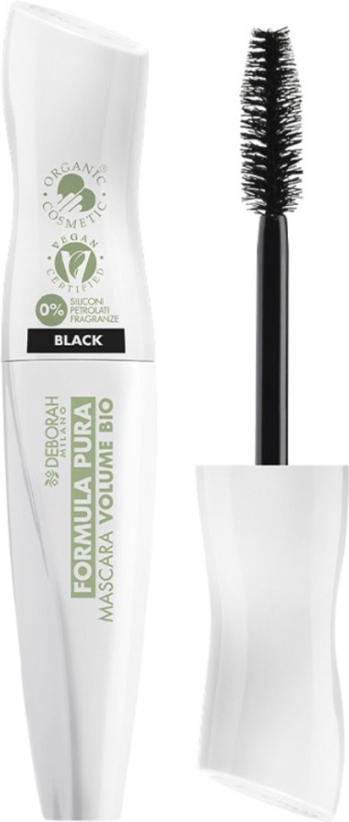 Goedkoopste Deborah Milano Pura Volume Mascara Bio Black 12ML