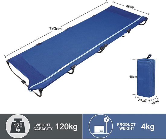 Lit de camping Equivera - Lit de camping - Lits de camping - Lit de Camping - Matelas de camping