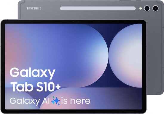 Samsung Galaxy Tab S10 Plus 12,4 inch 256GB Wifi + 5G Grijs