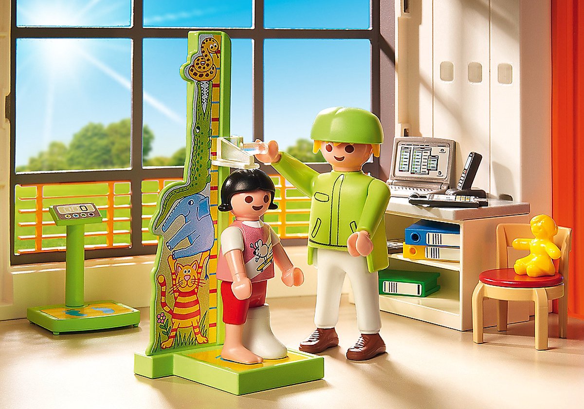 PLAYMOBIL City Life Compleet ingericht kinderziekenhuis - 6657 — afbeelding 11