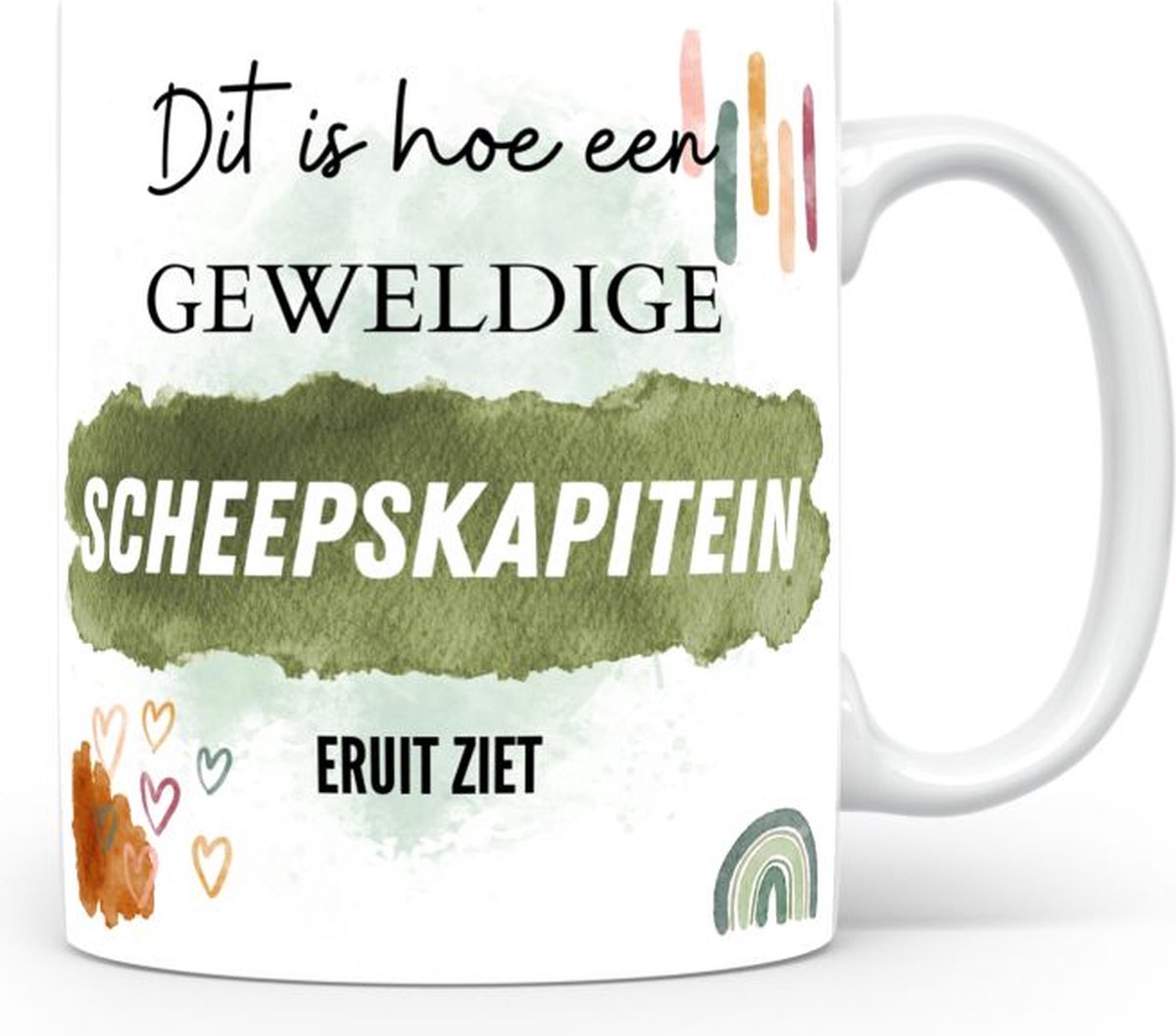 Mok bedrukken met beroep Scheepskapitein