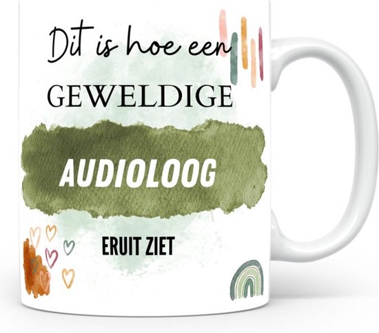 Imprimez un mug avec le métier d'Audiologiste