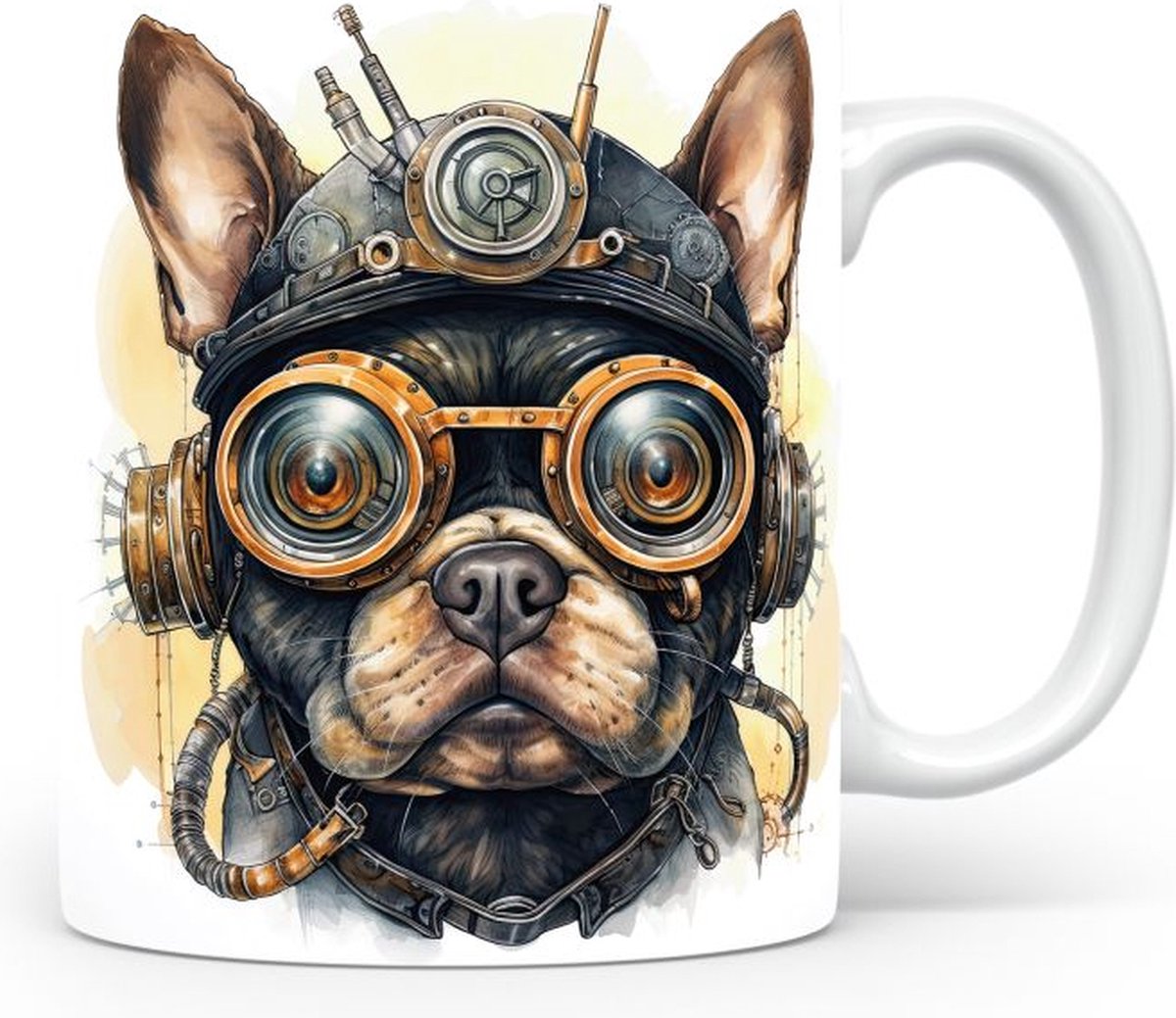 Mok met French Bulldog