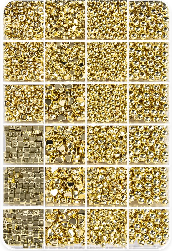 Kralen Set Goud voor Sieraden maken