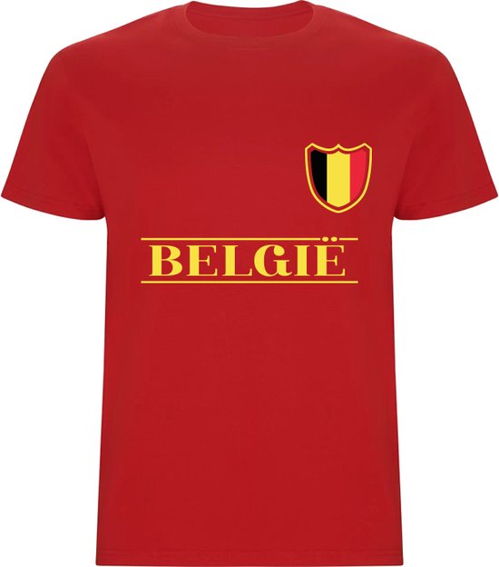 T-shirt rouge Belgique - belgique - football - club - europe - match