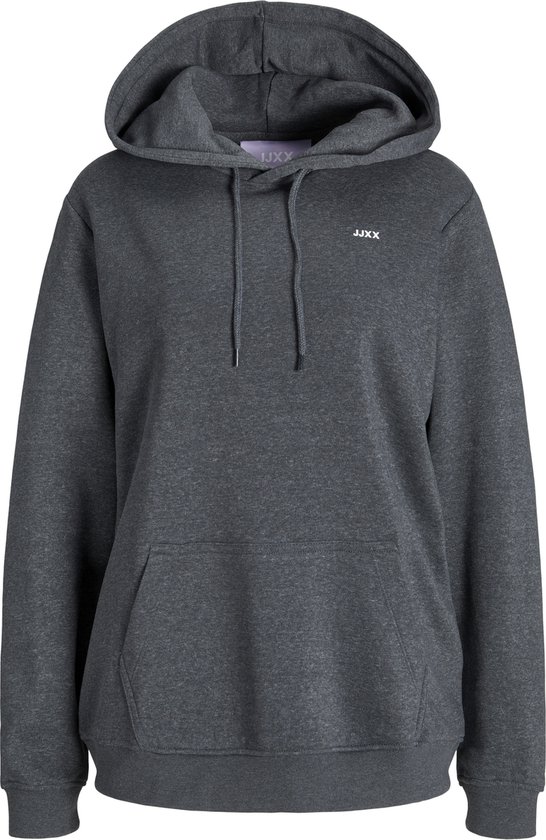 JJXX Pull Jxabbie Rlx Ls Every Hood Swt Noos 12223961 Gris Foncé Mélange Femme Taille - M
