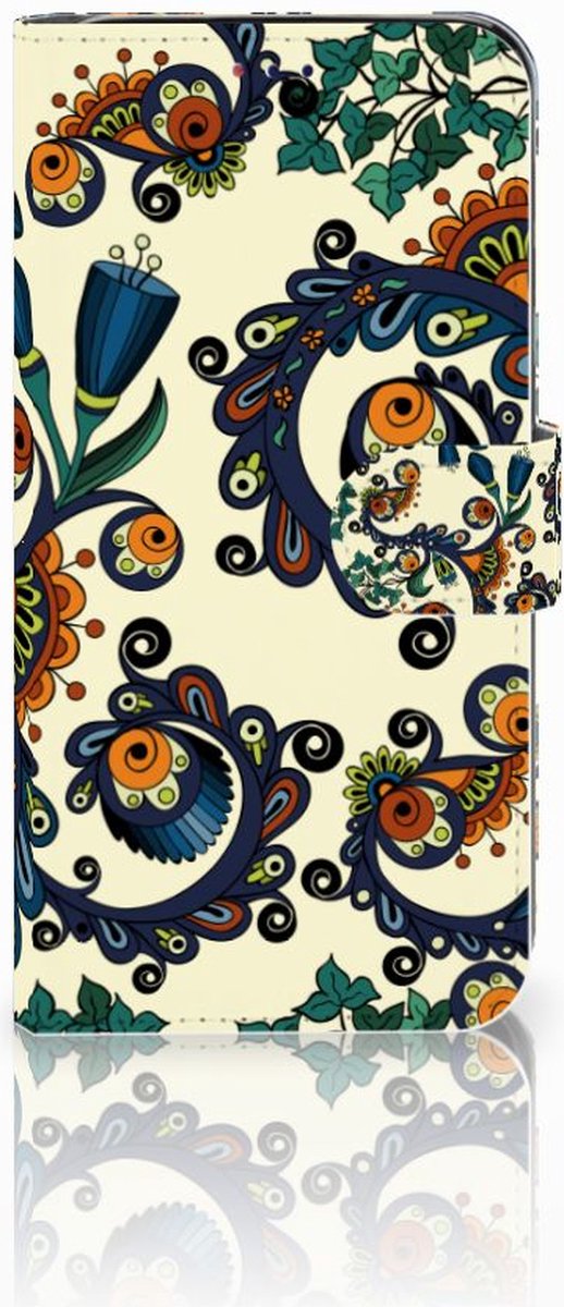 Wallet Case Samsung Galaxy A10 Barok Flower