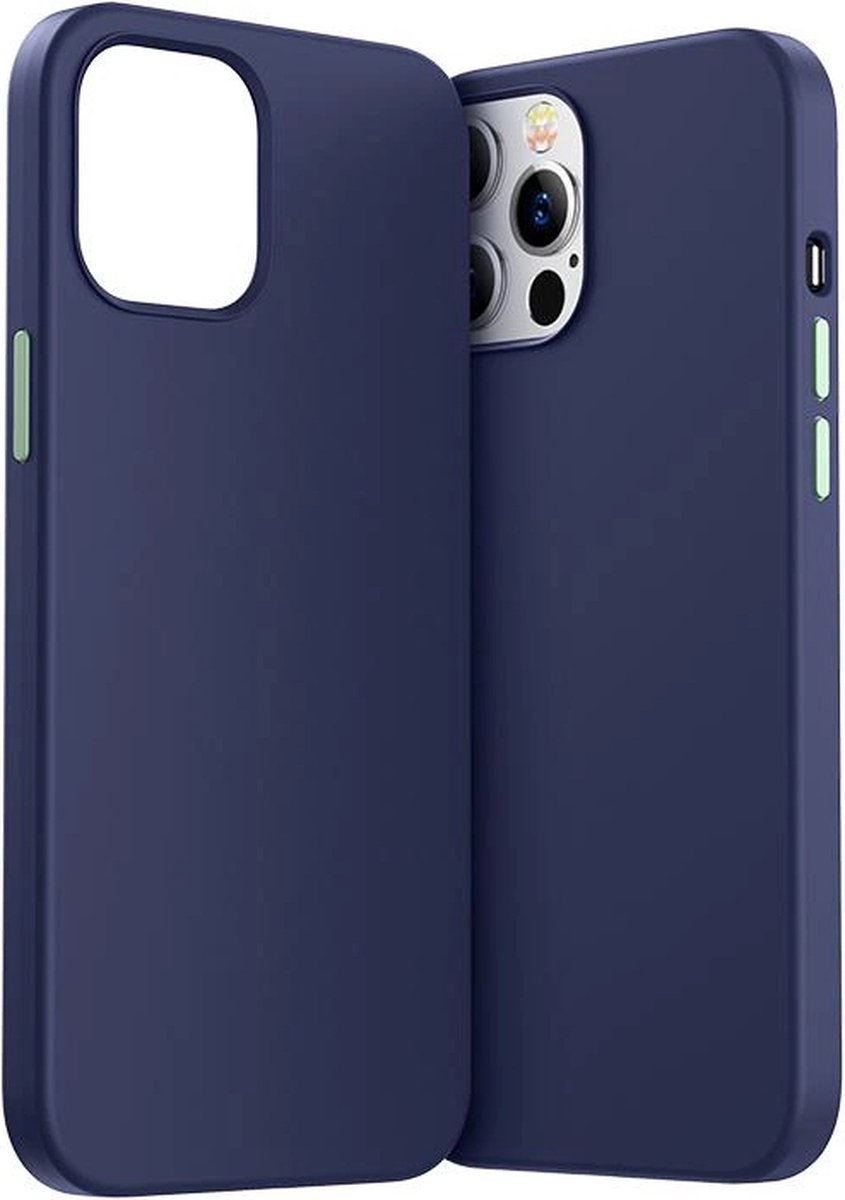 Joyroom - Color - Series beschermhoes voor iPhone - 12 - Pro - Max - blauw - (JR-BP800)