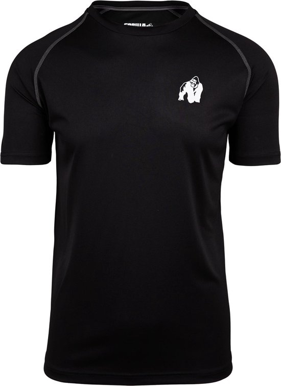 Gorilla Wear - T-shirt Performance - Zwart - 3XL