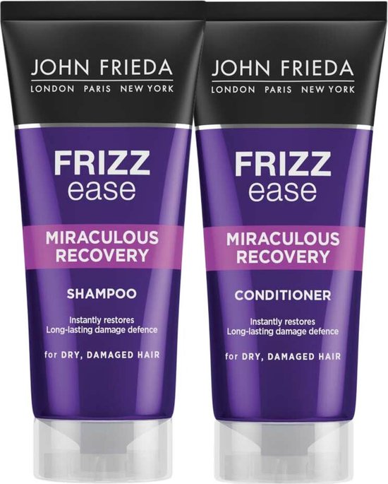 John Frieda Miraculous Recovery Mini Shampoo+Conditioner Pakket bol